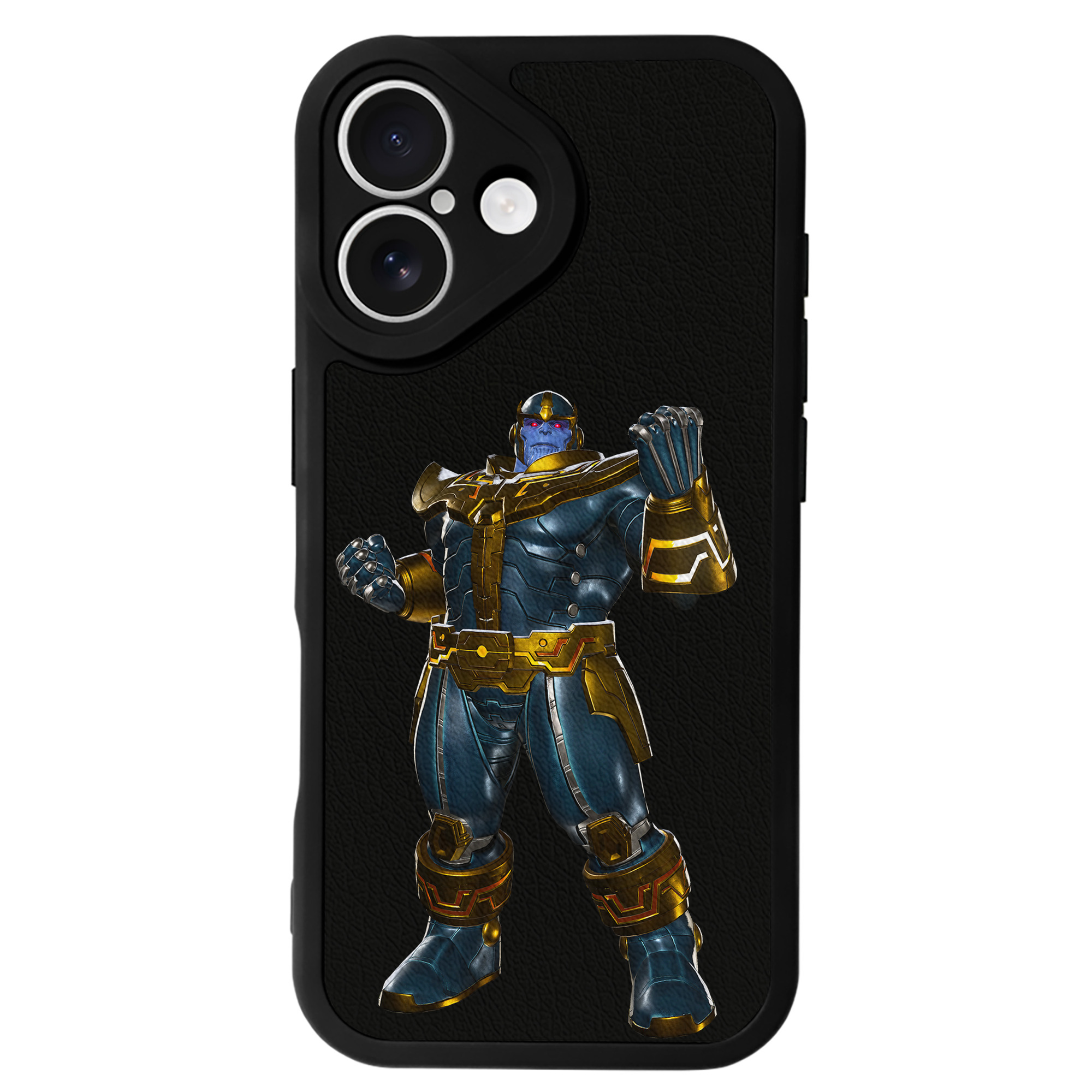 （画像用） アベンジャーズ The Avengers 【iPhone 16シリーズ対応】シリコンスマホケース（レザー調） 材質：シリコン